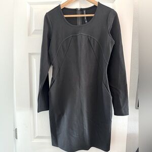 Walter Baker Black Sheath Midi Dress